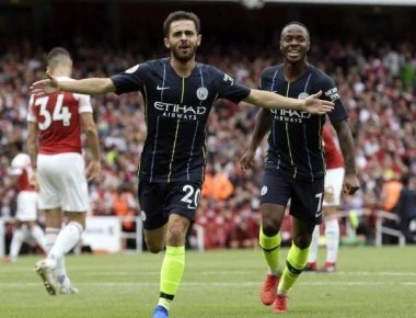 Σκόραρε 2-0 η Μάντσεστερ Σίτι επί της Άρσεναλ